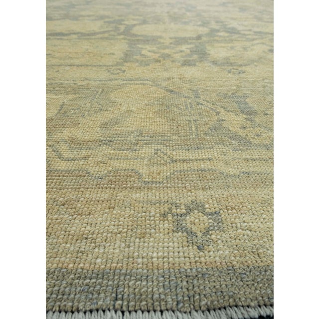 Early 21st Century Turkish Oushak Rug 9'9" x 12'1" #18687 For Sale - Image 5 of 8