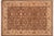 Brown Boho Chic 1990's Pak-Persian Brown/Beige Wool Rug - 6'2'' X 9'3'' For Sale - Image 8 of 9