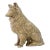Vintage Brass Collie Figurine For Sale