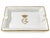Vintage Hotel De Crillon Paris White Porcelain Ashtray Catchall Dish For Sale - Image 10 of 12
