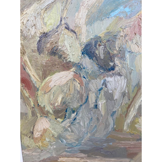 The Potential of Beauty by Francesca Owen. Contemporary Impressionist Oil Painting For Sale - Image 4 of 7