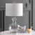 Illuminate your space with the Bilsor table lamp set, a refined addition to any room. Standing at 25 inches, these lamps...