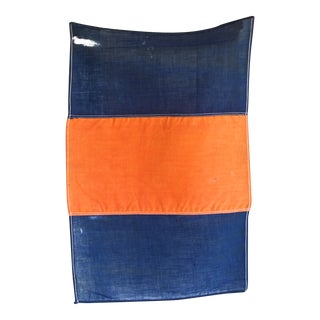 Blue & Orange Nautical Flag For Sale