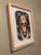 Contemporary Grave Angel by Graham Yarrington | Ink and Acrylic Gouache on Rives BFK Paper Abstract figure with skull and colorful rings For Sale - Image 3 of 3