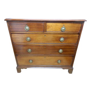 Edwardian Mahogany Chest of Drawers, 1890s For Sale