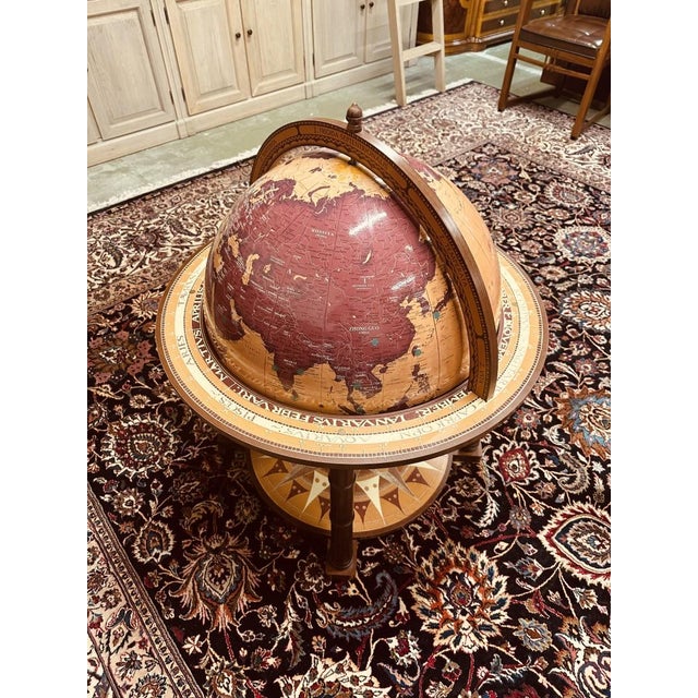 Italian Zoffoli Aries Floor Globe Bar For Sale - Image 16 of 18