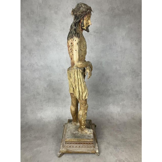 Christ with Ties, 1480, Limewood For Sale - Image 5 of 18