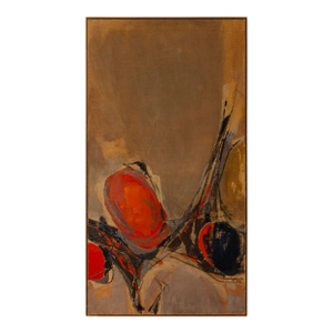 Marc Heine Abstract Composition Mixed Media