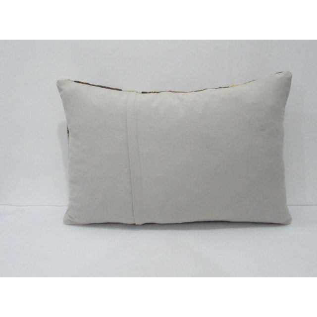 Mid-Century Modern Decorative Turkish Kilim Pillow For Sale - Image 3 of 4