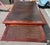 Wood French Neoclassical Mahogany Leather Top Desk With Ormolu Urn Mounts & Pull-Out Slides For Sale - Image 7 of 12