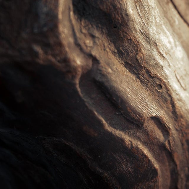 Brutalist Handcrafted Vine Wood and Oak Tripod Bar Stools, France, 1950s, Set of 4 For Sale - Image 13 of 18