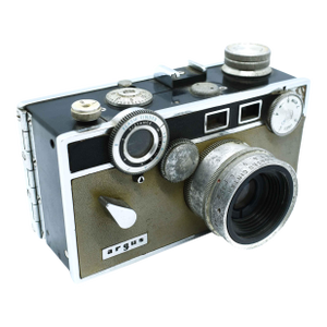 Mid 20th Century Argus C3 the Brick 35mm Rangefinder Film Camera