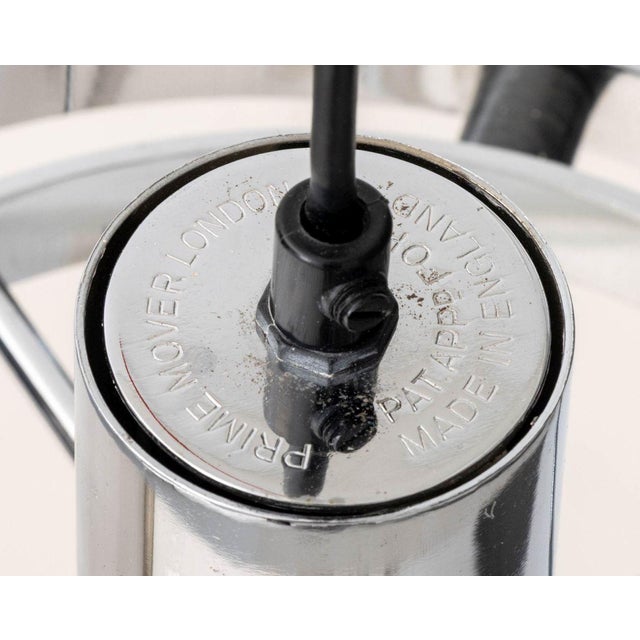 Chrome English Chrome "Fibonacci" Pendant Lamp For Sale - Image 8 of 8