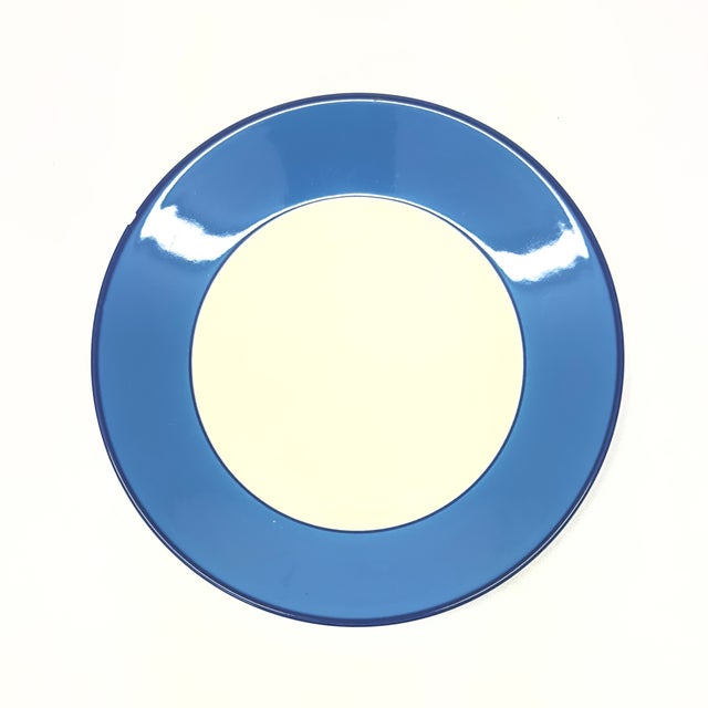 White Eclectic Multi-Era Blue Pink Gold & White Side Plate Curation - Group of 18 For Sale - Image 8 of 17