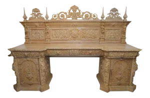 Monumentale Italian Renaissance Style Wooden Buffet