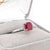 1.7Ct Ruby Ring With Earth Mined Diamonds Halo: Solid 14k Gold, Cushion Cut 7mm, Size 6.75 For Sale - Image 12 of 14