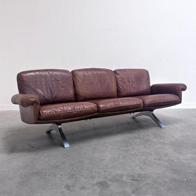 DS31 Sofa in Cognac Leather from de Sede, 1970s For Sale - Image 3 of 15