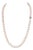 Akoya Pearl Diamond Necklace 22" 18k Gold 8.5 mm Certified For Sale