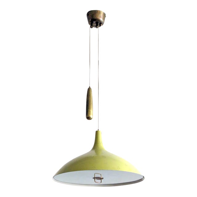 Large Paavo Tynell Counter Weight Chandelier ‘A1965’, 1950 For Sale
