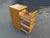 Brown Vintage Winners Only 3 Drawer Light Brown Oak File Cabinet / With Lock and Key For Sale - Image 8 of 10