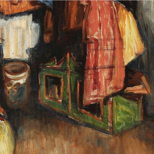 1960s Ørnulf Salicath, Untitled, 20th Century, Oil on Canvas For Sale - Image 5 of 10