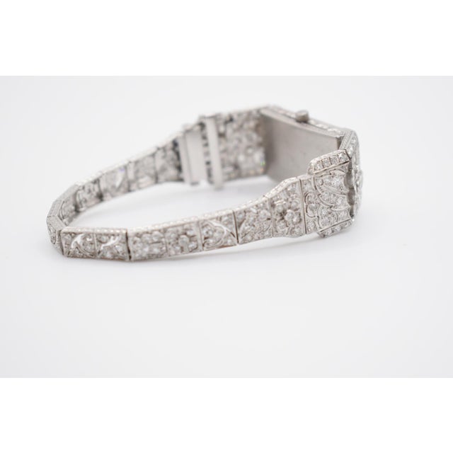 Mid 20th Century Diamond Wrist Watch For Sale In Wichita - Image 6 of 15