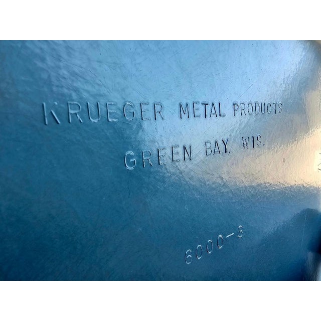 1960s Mid-Century Modern Tandem Three Seat Bench by Krueger For Sale - Image 18 of 18