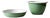 Mid-Century Swedish Green Enamelware Bowl Set For Sale