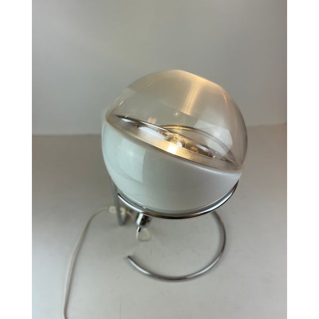 Metal Focus Table Lamp by F. Lenci for Guzzini, 1960s For Sale - Image 7 of 18