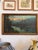 Vintage Oil Painting of Mountain Scene at Dusk For Sale - Image 4 of 5
