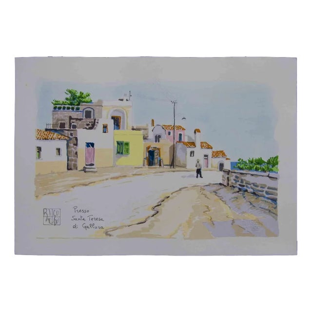 Aldo Riso, Presso Santa Teresa, Lithograph, 2003 For Sale