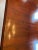 Queen Anne Late 20th Century Colonial Style Dining Table With Dark Stain For Sale - Image 3 of 10