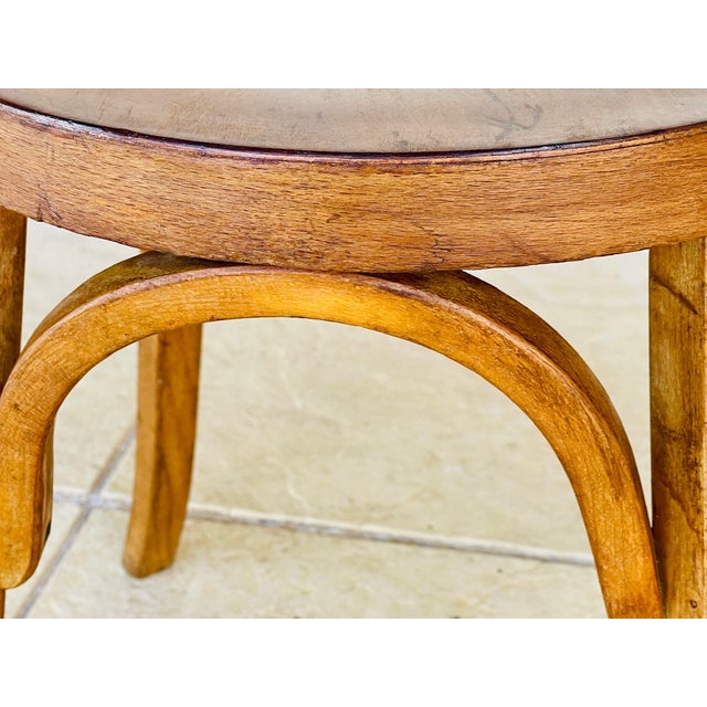 Vintage Model 92 Stool from Baumann, 1950s For Sale - Image 4 of 18