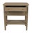 Noir Oxford 2-Drawer Side Table Weathered For Sale - Image 4 of 5