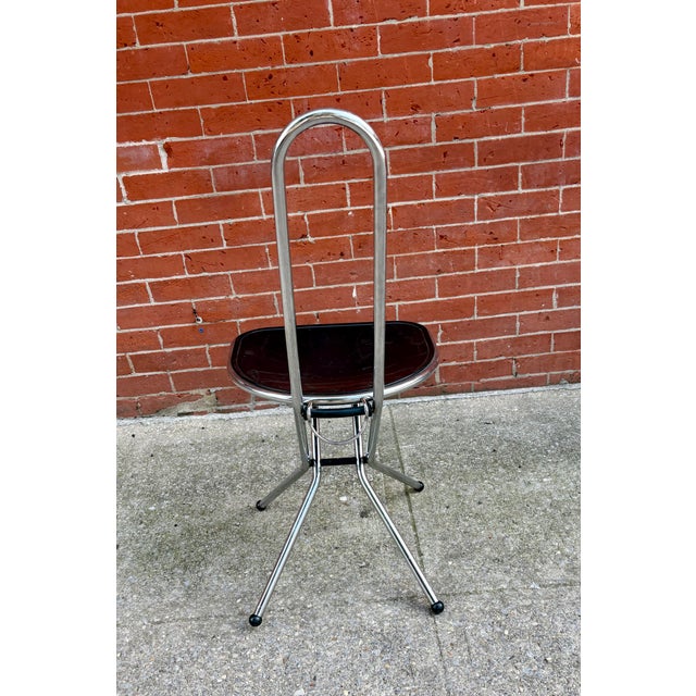 Mid-Century Modern Set of Vintage Folding Chairs by Niels Gammelgaard for Ikea, 1970s For Sale - Image 3 of 12