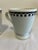 Vintage Sterling Vitrified China Black Rimmed Pedestal Mugs, Set of 2, Restaurant Ware For Sale In Oklahoma City - Image 6 of 12