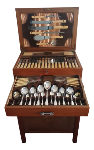Canteen of Cutlery from Viners, 1920s, Set of 103