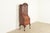 Saginaw Chippendale Flame Mahogany Drop Front Secretary Desk With Bookcase Hutch by Saginaw Furniture, Circa 1920s For Sale - Image 4 of 18
