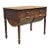 Antique French Country Primitive Possum Belly Pine Wood Bakers Work Table For Sale