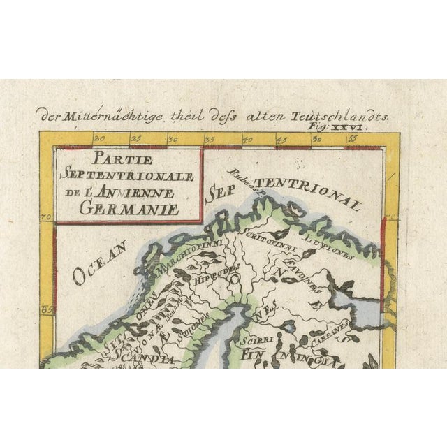 Antique Map of Scandinavia, Ancient Germania, Mallets Description of the Universe, 1683 For Sale - Image 5 of 9