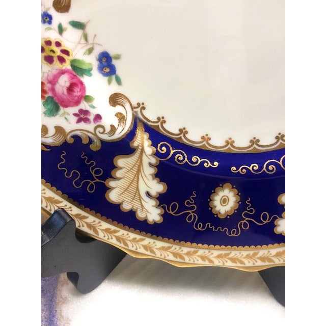 1910s English Porcelain Dinner Plates, Cauldon China, Set of Six For Sale - Image 12 of 12