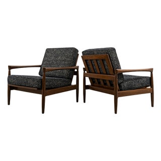 Mid-Century Modern Kolding Armchairs by Erik Wørts for Ikea, 1960s, Set of 2 For Sale
