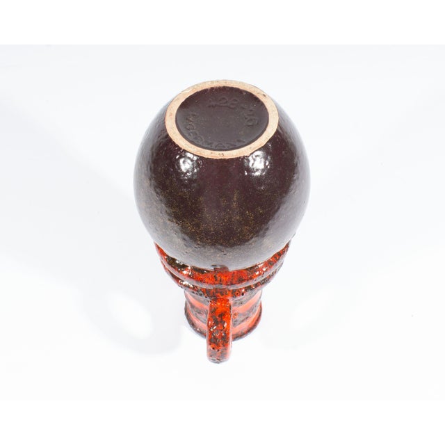 1970s Scheurich Keramik 1970s “Wien” West German Ceramic Vase For Sale - Image 5 of 8