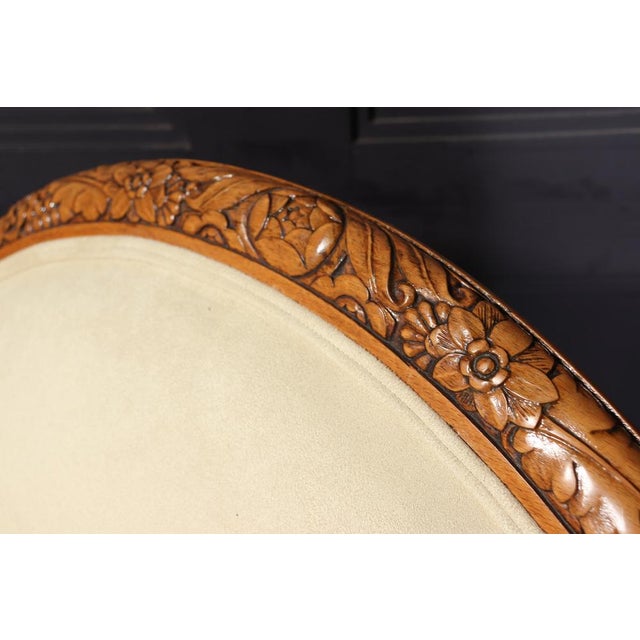 Set of French Art Deco Armchairs by Paul Follot, 1925 For Sale - Image 16 of 18