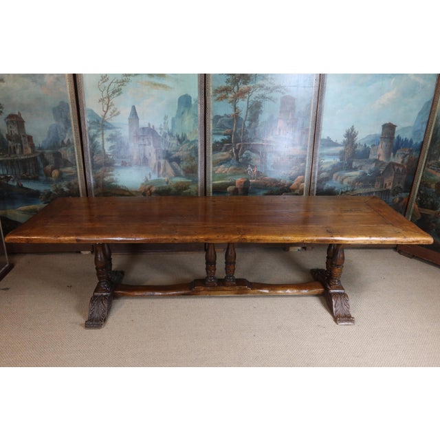 Oak Dining Table, 1940s, in Very Good conditions. Designed 1920 to 1949