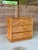 Vintage Floating Pencil Rattan Three-Drawer Chest or Dresser For Sale - Image 11 of 12