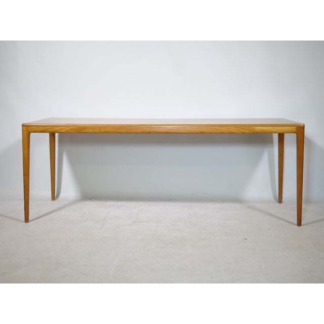 Mid-Century Modern Side Table in Beech by Hartmut Lohmeyer for Wilkhahn, 1960s For Sale - Image 3 of 8