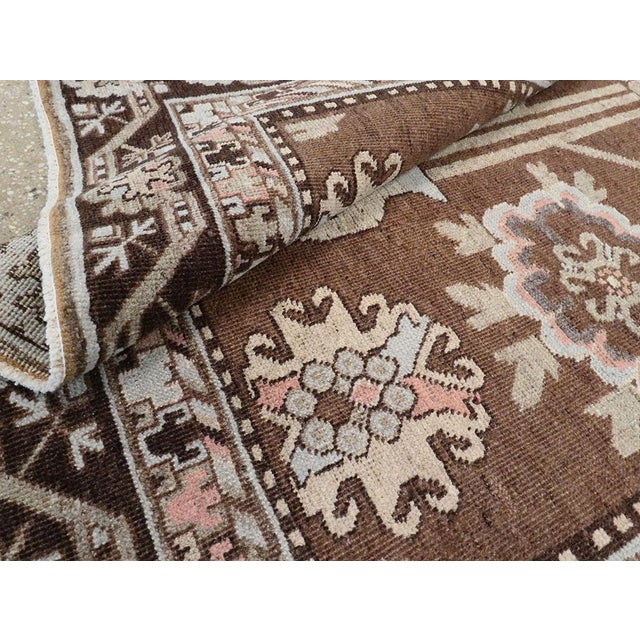 Galerie Shabab Collection Early 20th Century Handmade East Turkestan Khotan Gallery Accent Rug For Sale - Image 10 of 10