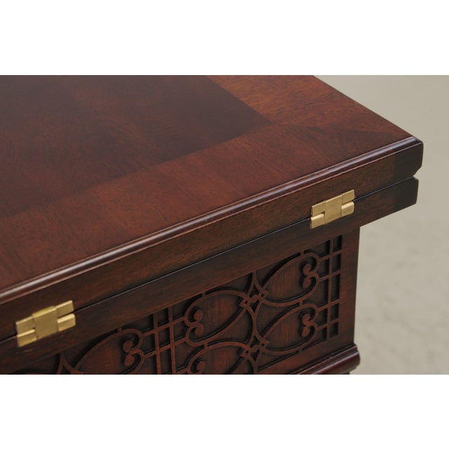 Henkel Harris Model 2442 Chippendale Mahogany Server For Sale - Image 13 of 18