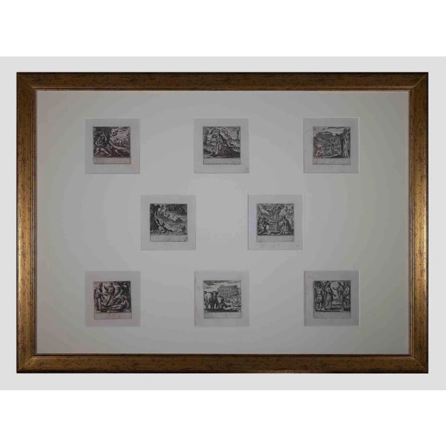 Old Testament plates is a wonderful black and white set of prints realized by the Italian master Antonio Tempesta...